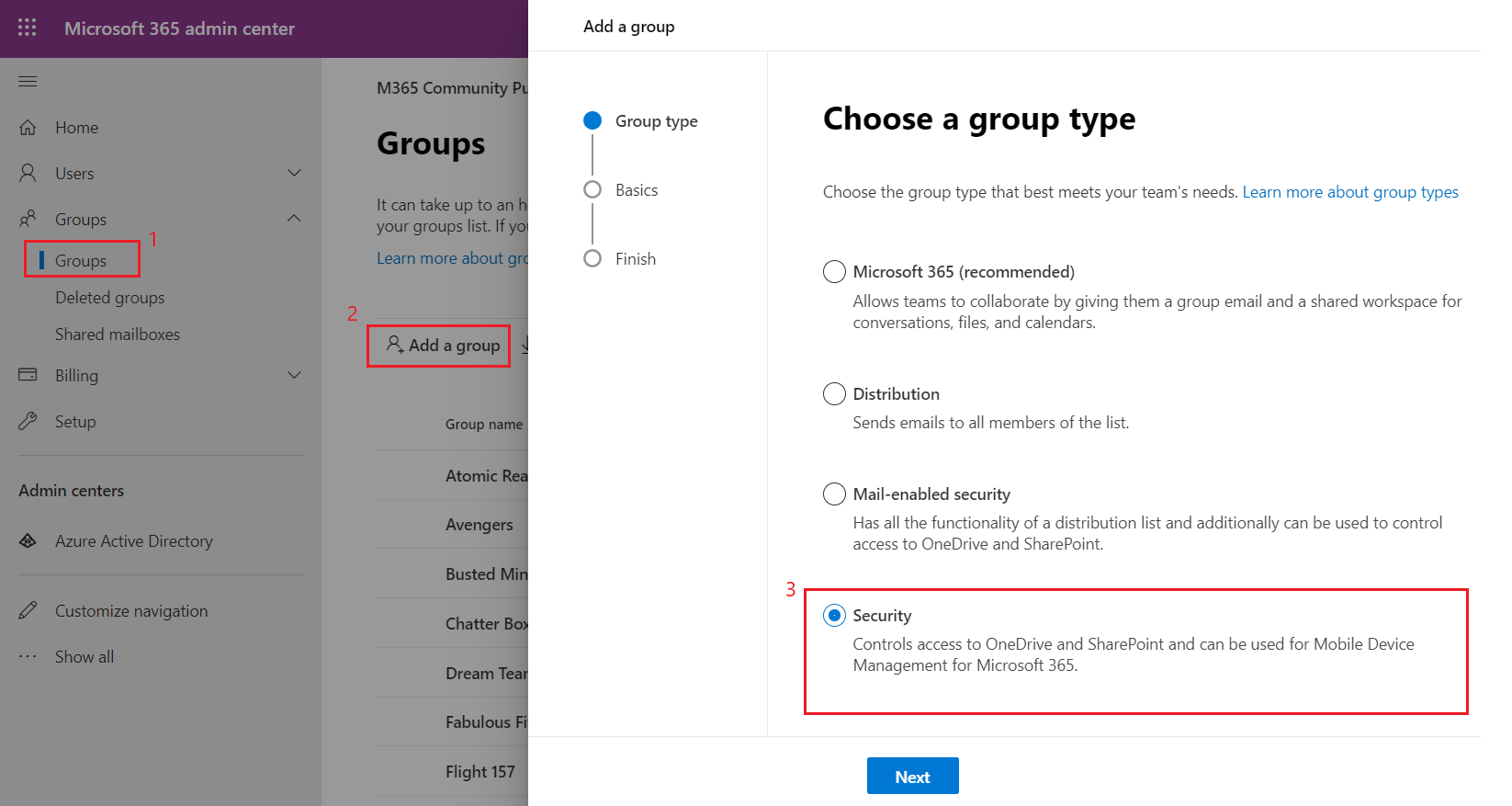 Limit MS Teams Creation to Security Group