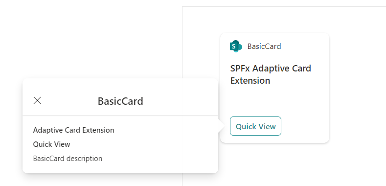 Build Adaptive Card Extension with SPFx