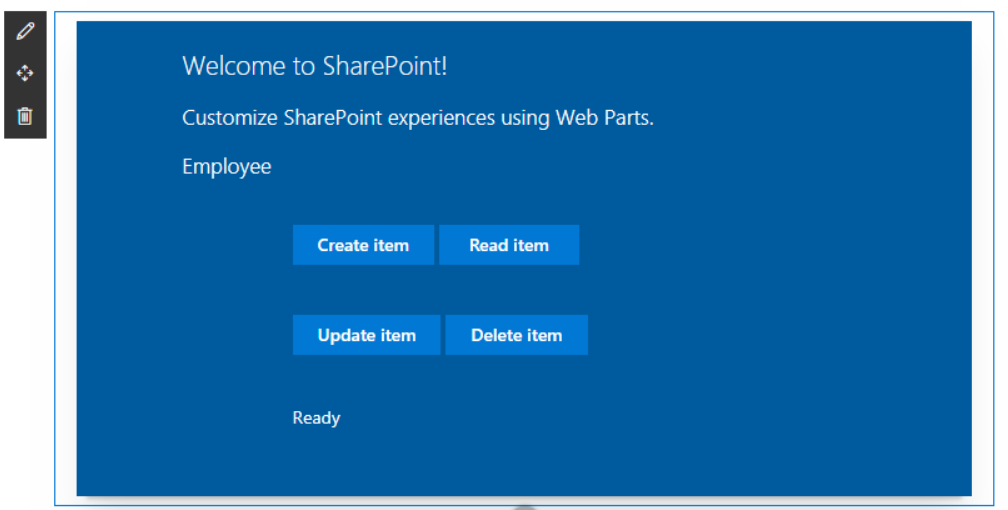 sharepoint-online-crud-operations-using-spfx-no-javascript-framework