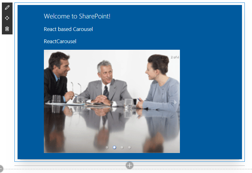 SharePoint Framework - React based Carousel