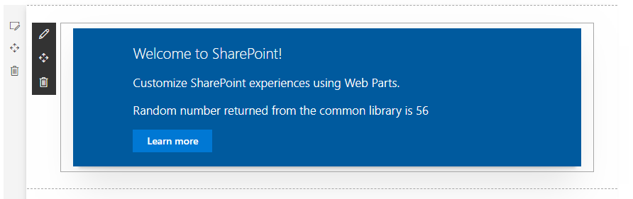 SharePoint Framework 1.8 - Library Component Type (Beta)