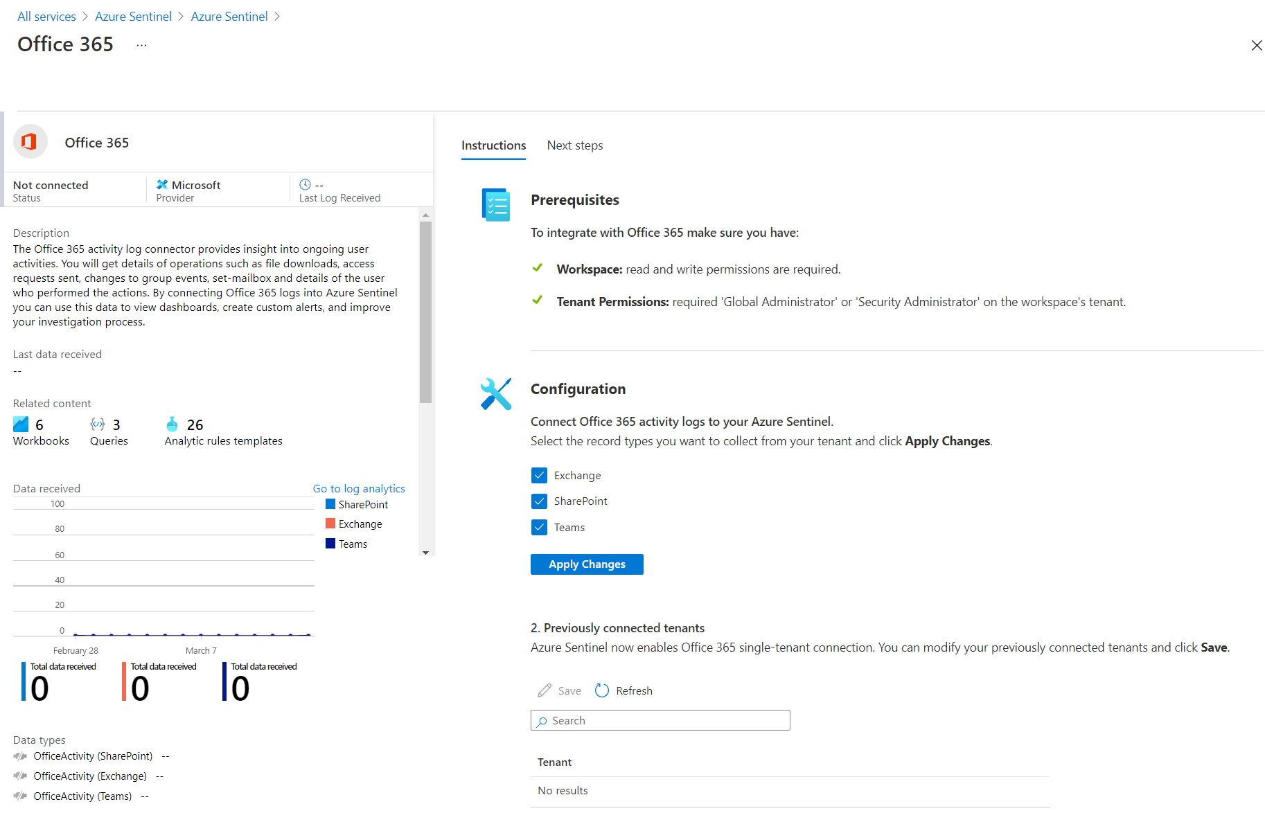 Monitor Office 365 Logs from Azure Sentinel - Nanddeep Nachan Blogs