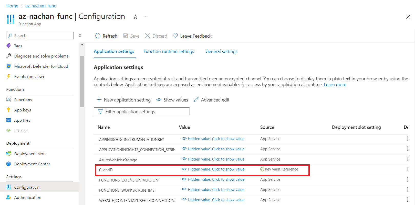 Reading Azure Key Vault Secret from Azure Function using Managed Identity